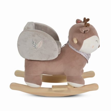 Κουνιστό Λούτρινο Ελαφάκι Plush Rocking Animal Daphne 3800146231866 12m+ - Moni Toys