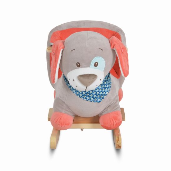 Κουνιστό Λούτρινο Σκυλάκι Plush Rocking Animal Ollie 3800146231859 12m+ - Moni Toys
