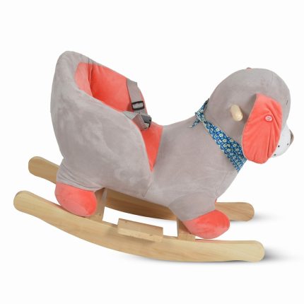 Κουνιστό Λούτρινο Σκυλάκι Plush Rocking Animal Ollie 3800146231859 12m+ - Moni Toys