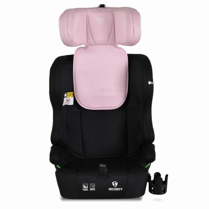 Moni Κάθισμα Αυτοκινήτου Security Isofix 76-150cm (9-36kg) Baby Pink 3801005153299