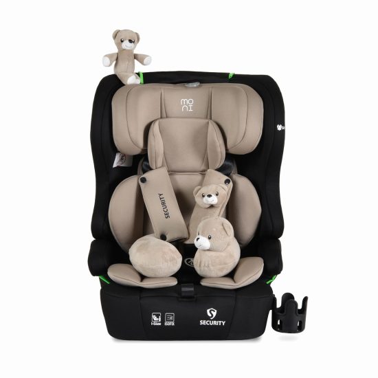 Moni Κάθισμα Αυτοκινήτου Security Isofix 76-150cm (9-36kg) Cool Beige 3801005153305