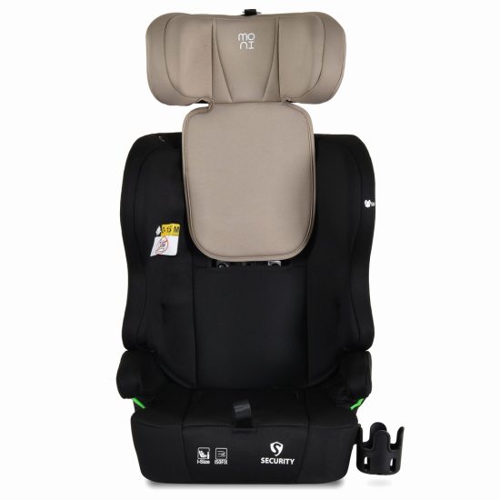 Moni Κάθισμα Αυτοκινήτου Security Isofix 76-150cm (9-36kg) Cool Beige 3801005153305