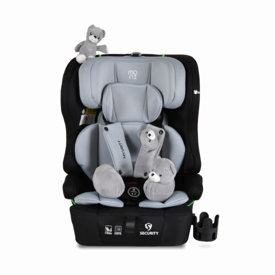 Moni Κάθισμα Αυτοκινήτου Security Isofix 76-150cm (9-36kg) Space Grеy 3801005153282