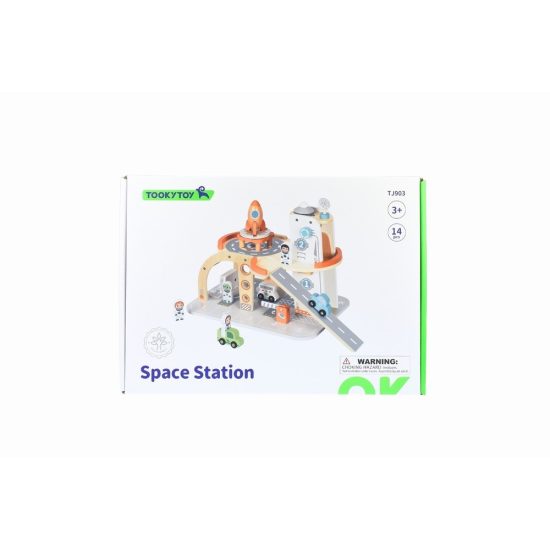 Tooky Toy Ξύλινος Διαστημικός Σταθμός Space Station 6976831550882 3+