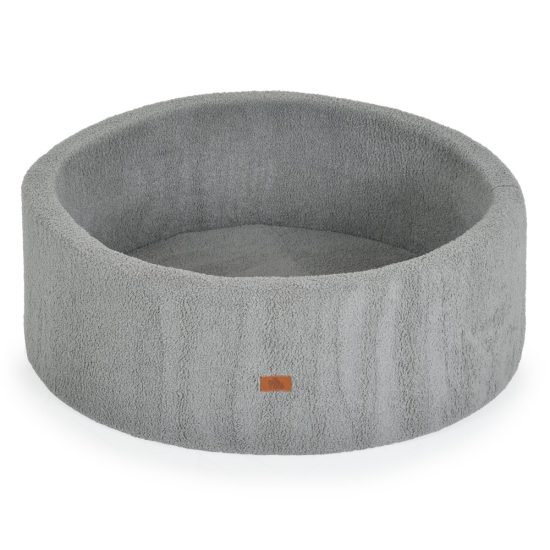 Moni Toys Μαλακή Πισίνα Boucle Grey με 200τμχ Μπάλες 3801005602124 12m+