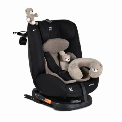 Moni Κάθισμα Αυτοκινήτου Isofix i-Maxx 40-150cm Cool Beige 3801005153343
