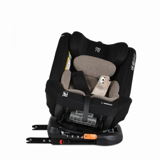 Moni Κάθισμα Αυτοκινήτου Isofix i-Maxx 40-150cm Cool Beige 3801005153343