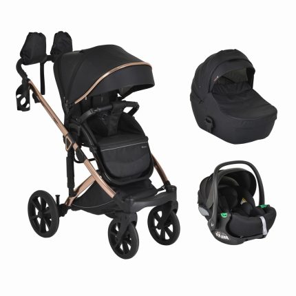Cangaroo Πολυκαρότσι 3 σε 1 Eggo Caviar Black 3801005100095