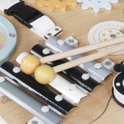 Ξύλινος Εκπαιδευτικός Πίνακας Montessori Busy Board Cat 3801005602414 3+ - Moni Toys