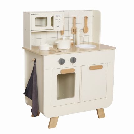 Παιδική Ξύλινη Κουζίνα Tinny 3801005602384 - Moni Toys