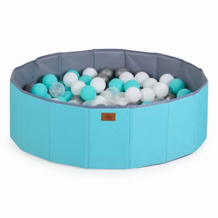 Moni Toys Ανδιπλούμενη Πισίνα Foldable Play Ball Pool Melo (90 balls) Mint 3801005602254