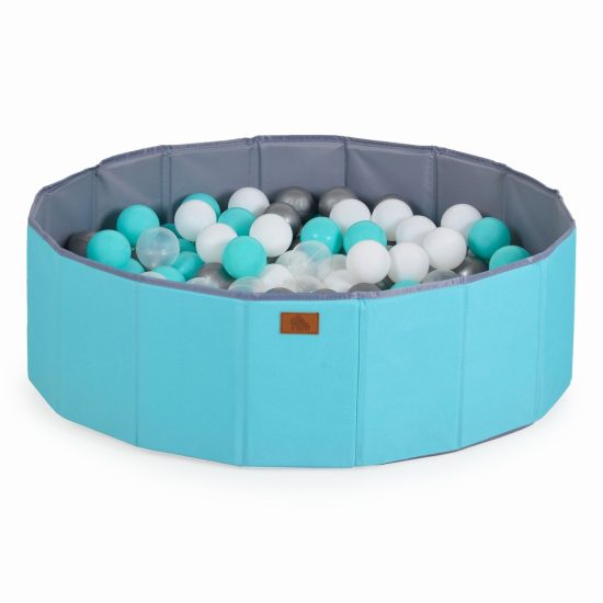 Moni Toys Ανδιπλούμενη Πισίνα Foldable Play Ball Pool Melo (90 balls) Mint 3801005602254