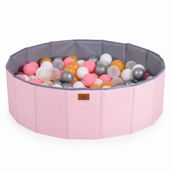 Moni Toys Ανδιπλούμενη Πισίνα Foldable Play Ball Pool Melo (90 balls) Mint 3801005602254