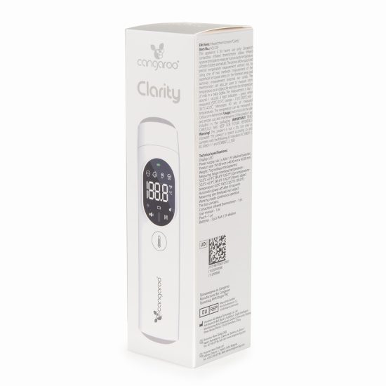 Cangaroo Ψηφιακό Θερμόμετρο Υπερύθρων Ανέπαφο Clarity 3800146272425