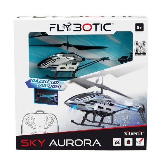 Silverlit Flybotic Sky Aurora Τηλεκατευθυνόμενο Ελικόπτερο 8+, As Company