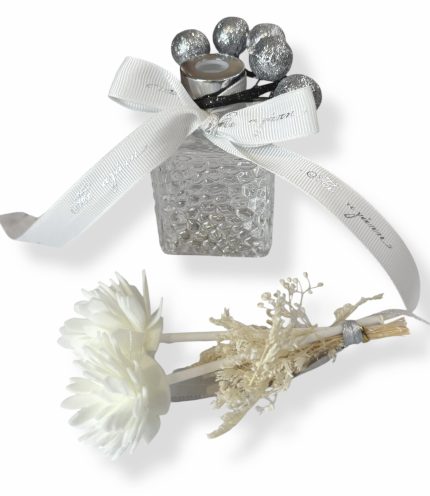 ΑΡ8Χ1 | Χριστουγεννιάτικο Αρωματικό Χώρου Gardenia με Αποξηραμένα Λουλούδια 100ml