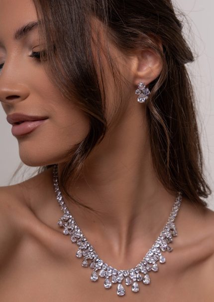 Σετ Κοσμημάτων Teardrop Necklace & Earrings | BA64 Hair Duty
