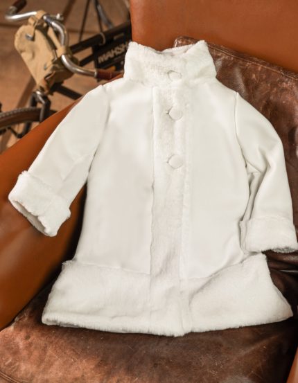 Βαπτιστικό Παλτό για Κορίτσι Off White | 124.703.4270