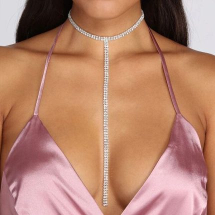 Euphoria Choker Silver | BJ062 Hair Duty