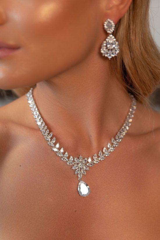 Σετ Κοσμημάτων Daphne Necklace & Earrings | BA68 Hair Duty