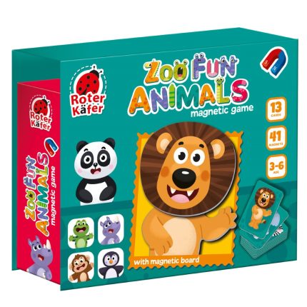 Μαγνητικό Παιχνίδι – Zoo Fun Animals - Roter Kafer