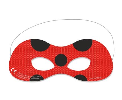 Χάρτινη Μάσκα Miraculous LadyBug 6τμχ | 91352