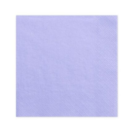 Χαρτοπετσέτες Λιλά 20τμχ (33 x 33 cm) | SP33-1-004