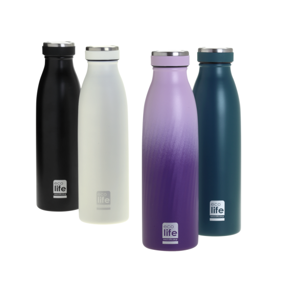Μπουκάλι Θερμός White Thermos 1lt - Ecolife