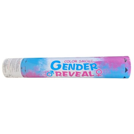 Κανονάκι με Σκόνη για Gender Reveal με Εφέ Καπνού Ροζ (30 εκ) | EO8530GR-PK
