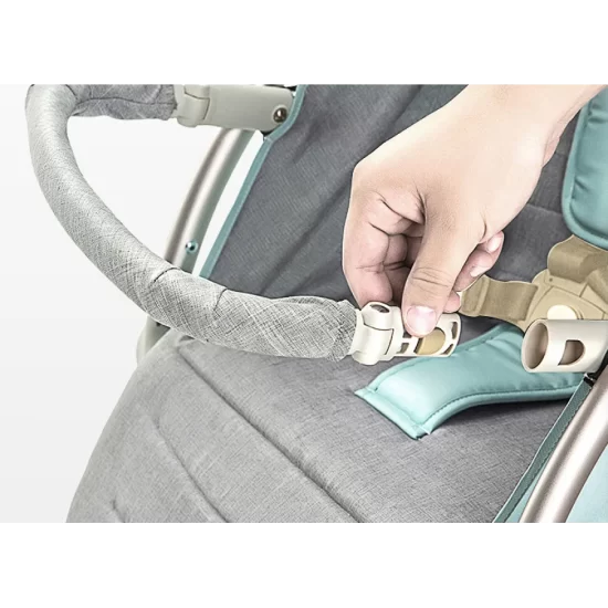 Καρότσι Μωρού Teknum Ροζ - Γκρι K-115 | Fiko