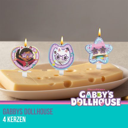 Κεράκια Γενεθλίων – Gabbys Dollhouse (4 τεμ) | 032F2400022
