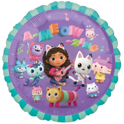 18″ Μπαλόνι A-meow-zing Κουκλόσπιτο της Gabby  (17″/ 43 cm) | 45529