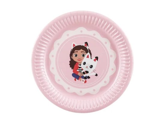 Πιάτα Γλυκού Gabby’s Dollhouse 6τμχ (18cm) | TPP105