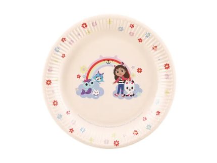Πιάτα Φαγητού Gabby’s Dollhouse 6τμχ (23cm) | TPP104