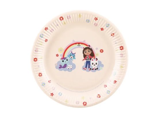 Πιάτα Φαγητού Gabby’s Dollhouse 6τμχ (23cm) | TPP104
