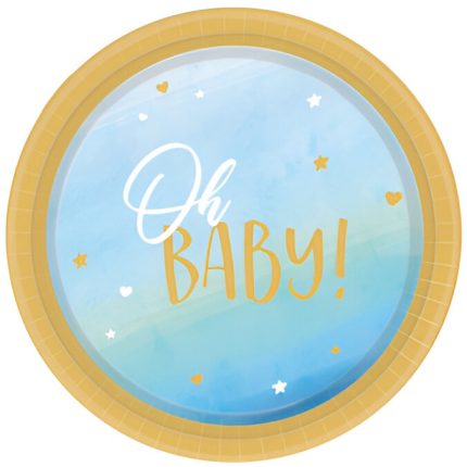 Πιάτα Φαγητού Oh Baby 8τμχ  (23εκ) | 9913895