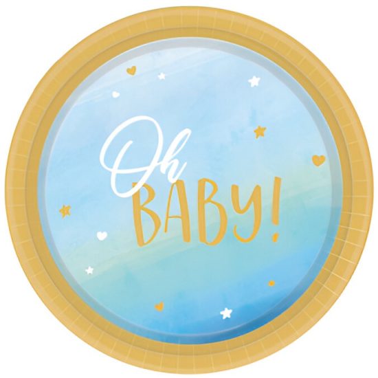 Πιάτα Φαγητού Oh Baby 8τμχ  (23εκ) | 9913895