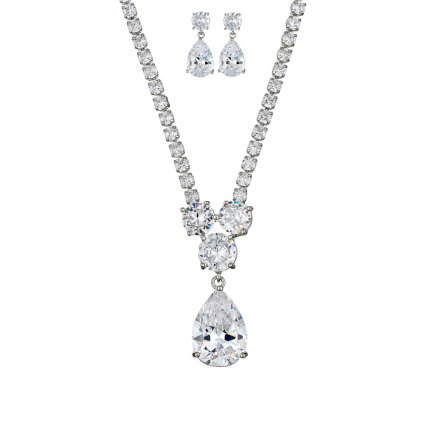 Σετ Κοσμημάτων Mirabelle Necklace & Earrings | BA4 Hair Duty