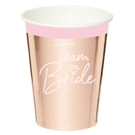 Ποτήρια Bachelor Team Bride 250 ml (8 τμχ) | 9909893