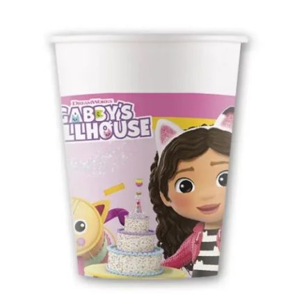 Ποτήρια πάρτυ Gabby’s Dollhouse 6 τμχ (200ml) | 95756