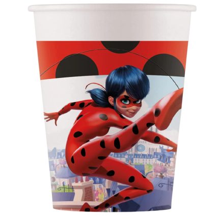 Ποτήρια Πάρτυ Miraculous Ladybug 200 ml 8τμχ | 93479
