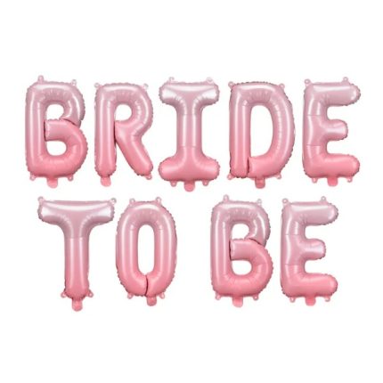 Σετ Μπαλόνια “Bride to be” Ροζ Όμπρε 9 τμχ (350 x 45 cm) | FB35S-081