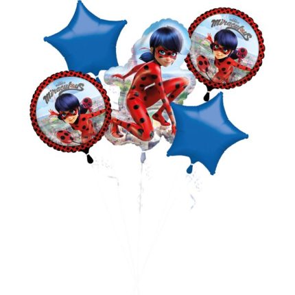Σετ Μπαλόνια Miraculous LadyBug 5τμχ | 3796501