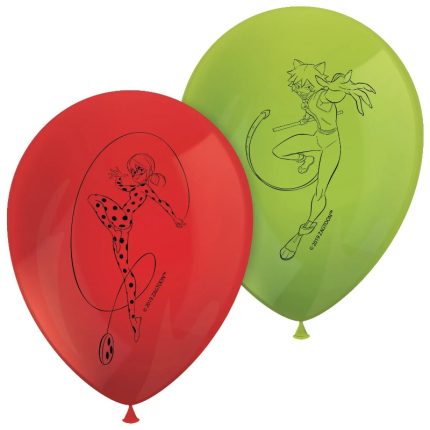 Σετ Μπαλόνια Miraculous 8τμχ (11 inch / 28 cm) | 91349