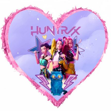 Πινιάτα Καρδιά K-Pop Demon Hunters Huntrix (31 x 27 cm) | 553156H
