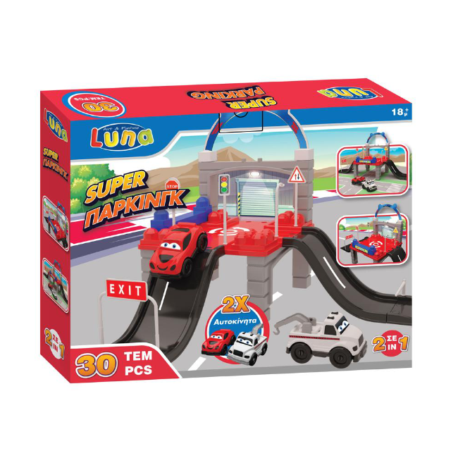 Πάρκινγκ Σετ 30τμχ 5205698574986 18m+ – Luna Πάρκινγκ Σετ 30τμχ 5205698574986 18m+ – Luna