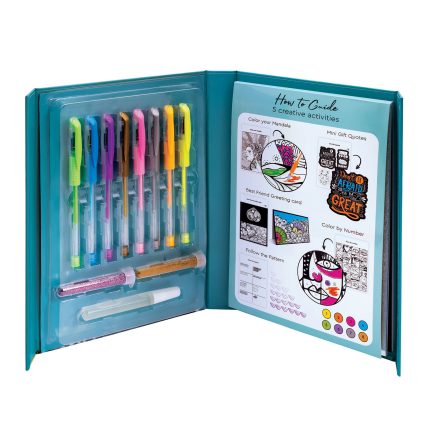 HappiHobbi Art Journal Fluo Στυλό 9+ - As Company