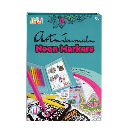 HappiHobbi Art Journal Neon Μαρκαδόροι 9+ - As Company