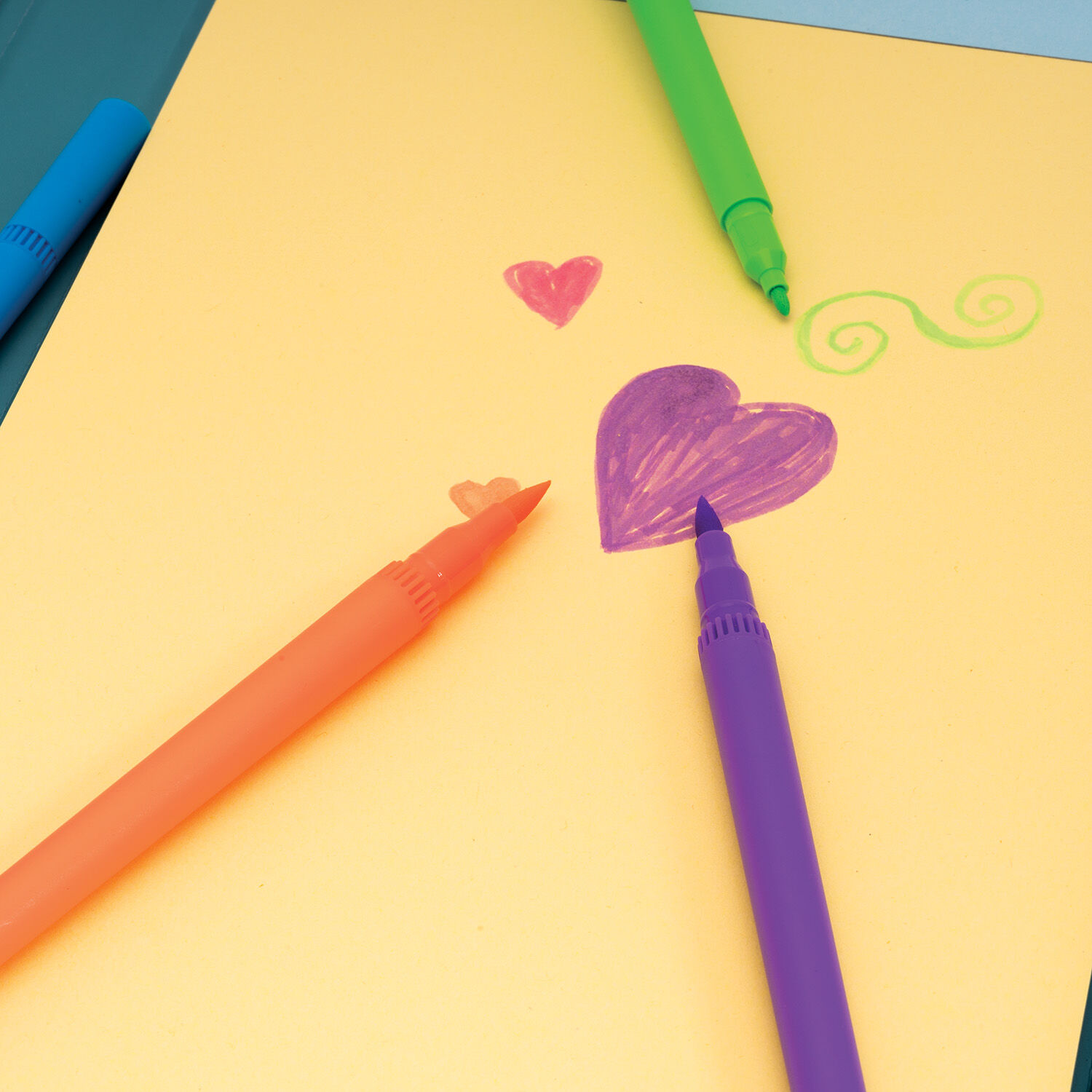 HappiHobbi Art Journal Neon Μαρκαδόροι 9+ - As Company HappiHobbi Art Journal Neon Μαρκαδόροι 9+ - As Company