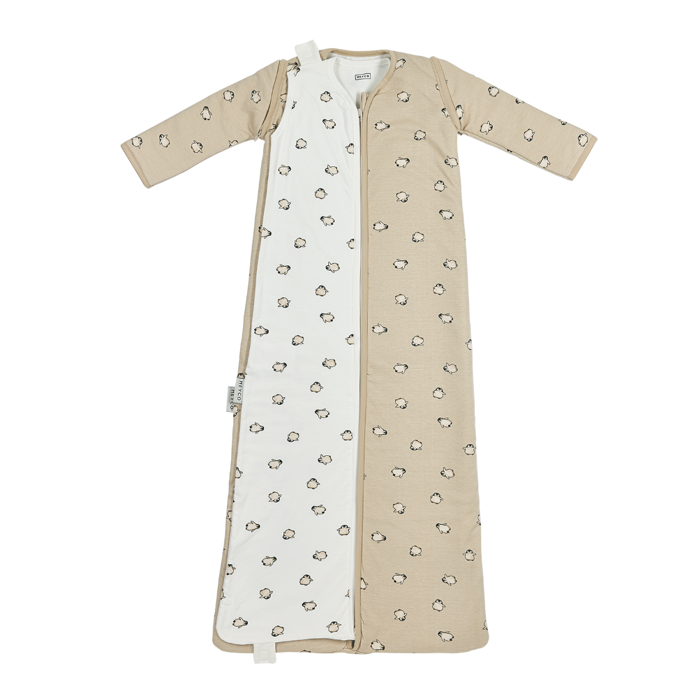 Meyco Υπνόσακος 4 εποχές Penguin Soft Sand (6 μηνών – 3 ετών) Meyco Υπνόσακος 4 εποχές Penguin Soft Sand (6 μηνών – 3 ετών)